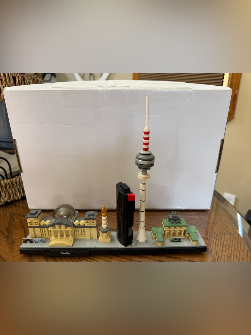 LEGO Architecture Berlin Skyline 21027 Retired Complete Display Set